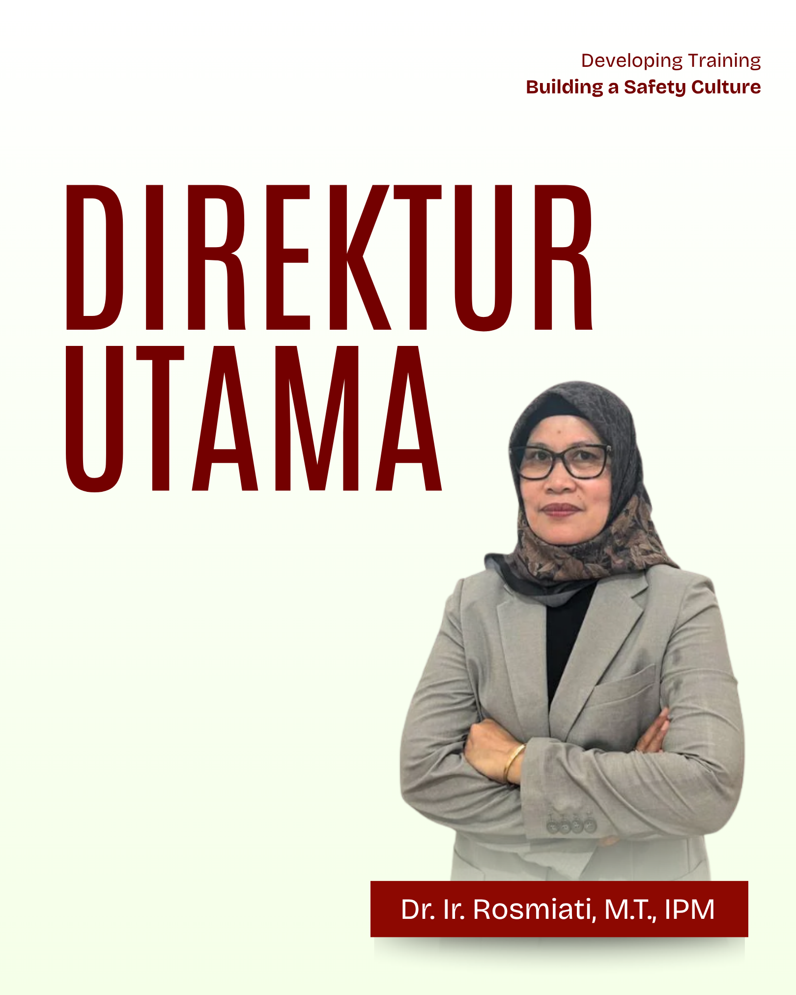DR. IR. HJ. Rosmiati, S.T, M.T., IPM